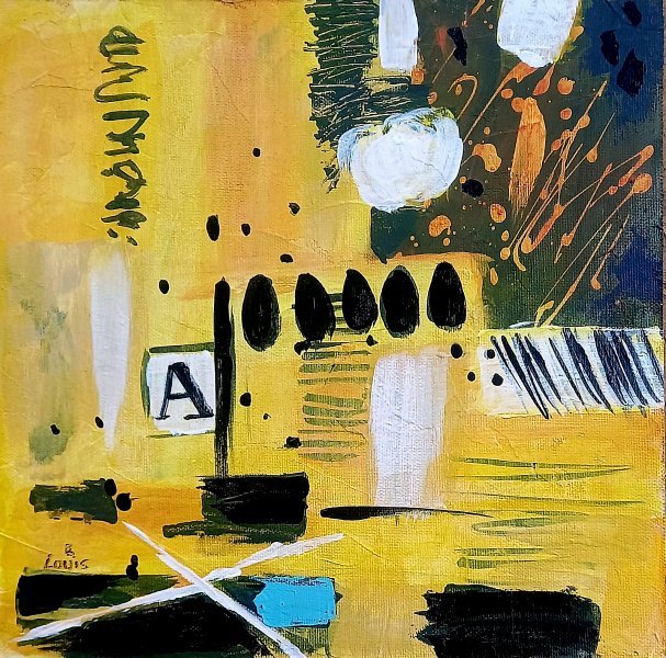 Louis de Jager - A ON YELLOW